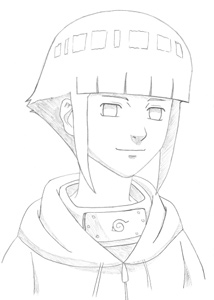 HOW TO DRAW HINATA HYUGA - NARUTO SHIPPUDEN 