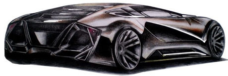 Learn to draw a Lambo