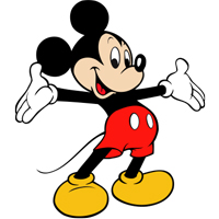 Draw Mickey mouse
